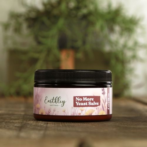 No More Yeast Salve - To promote a healthy, balanced skin microbiome | Natural Wellness | Earthley | Earthley Wellness