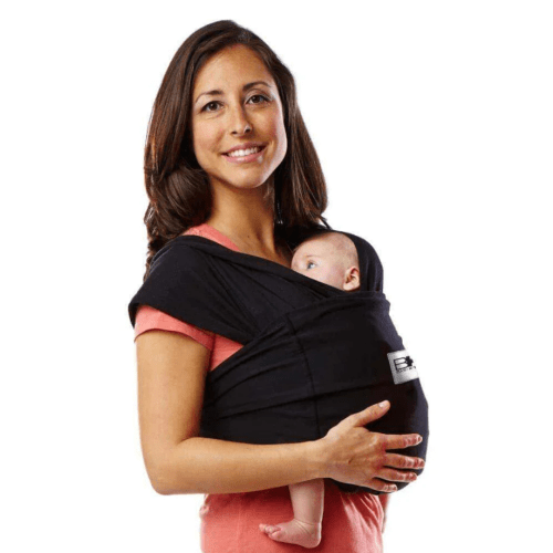 Baby K'tan Original Baby Carrier -- Black S (6-8)