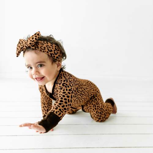 Classic Leopard Zippy - Little Sleepies