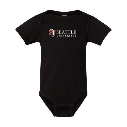 Seattle University : Baby Onesie - Black