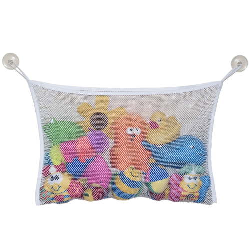 Jolly Jumper Bath Tub Toy Bag | Quick-Dry Mesh Storage with Suction Cups | Mold-Free Toy Organizer for Bathroom | 45.7 cm x 30.5 cm - Walmart.ca