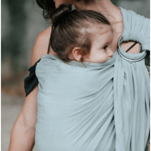 Ring Sling Wrap Carrier - Sage Green