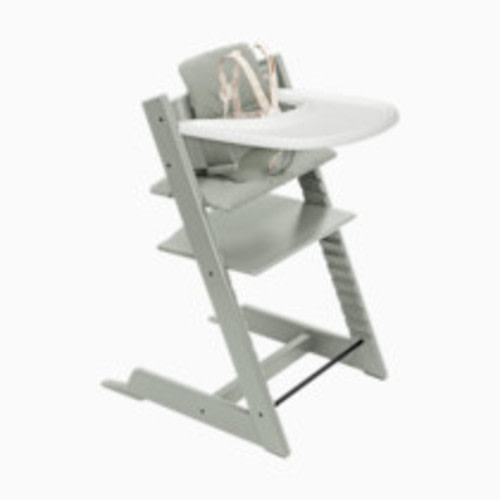 Stokke Tripp Trapp High Chair Complete² - Glacier Green/Glacier Green/White Tray
