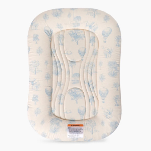 Infant Lounger Wave | Blue Toile