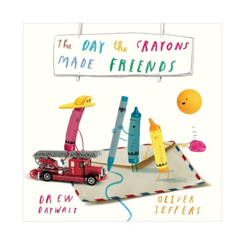 The Day the Crayons Made Friends - by Drew Daywalt (Hardcover)