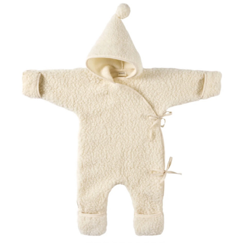MERINO WOOL SNUGGLESUIT BABY ROMPER – BINIBAMBA