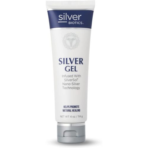 Silver Biotics Patented Multivalent SilverSol 20 PPM Soothing Skin Gel | Versatile 4 Oz Gel for Skin Wellness and Comfort
