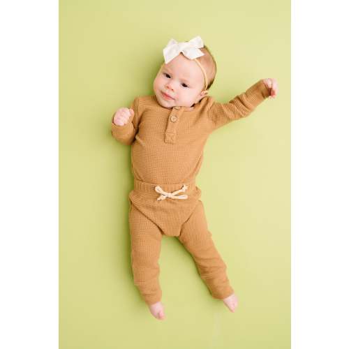 Toasted Almond Waffle Cozy Set