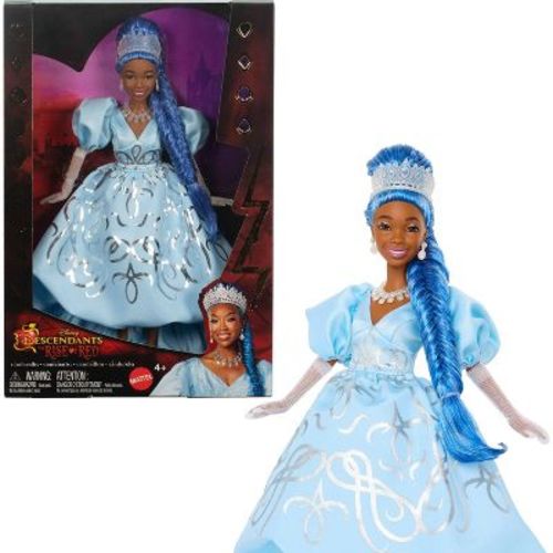 Disney Descendants: The Rise of Red – Queen Cinderella Fashion Doll with Movie-Inspired Royal Gown & Accessories