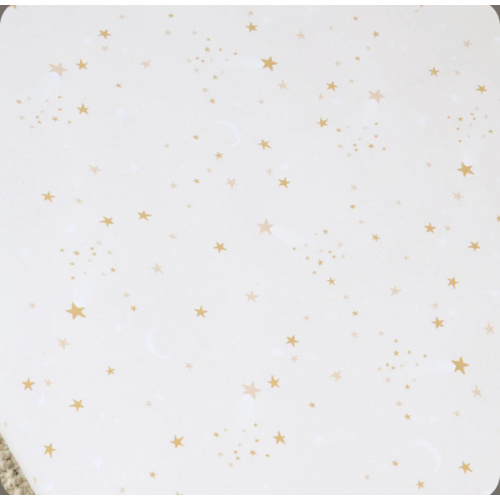 Stardust Organic Fitted Bassinet Sheet & Change Pad Cover | Snuggle Hunny