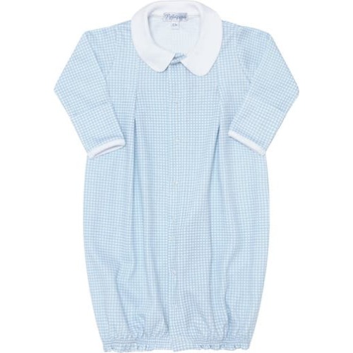 Blue Gingham Converter Gown - Baby