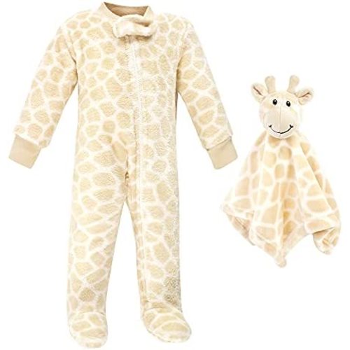 Hudson Baby Baby Flannel Plush Sleep and Play and Security Toy