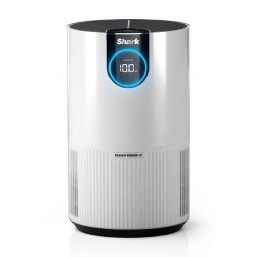 Shark Air Purifier with Nanoseal HEPA Cleansense IQ Odor Lock Cleans up to 500 sq ft White HP102: UL Listed, True HEPA, 2-Year Warranty