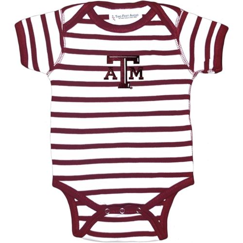 Two Feet Ahead Striped Baby Bodysuit Creeper Baby Boy Clothes for Newborn infants Sizes 0-3M 6M 12M