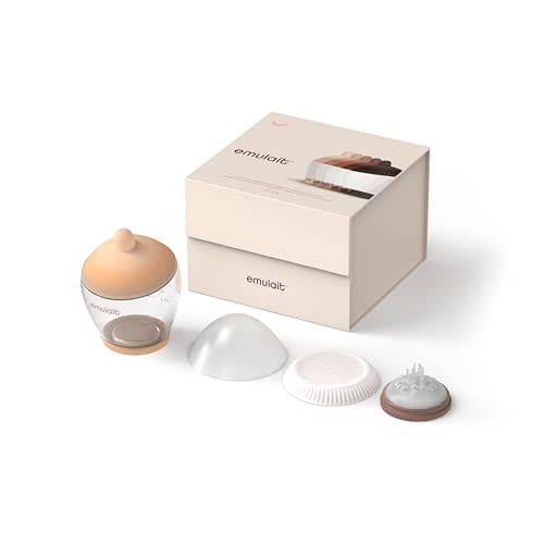 Emulait Classic Baby Bottle - Light - Shape 2- Responsive Flow Valve