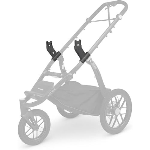 UPPAbaby Adapters for Ridge / Compatible with Aria, Mesa V2, Mesa Max, and Bassinet / Quick + Secure Attachment / 1 Pair