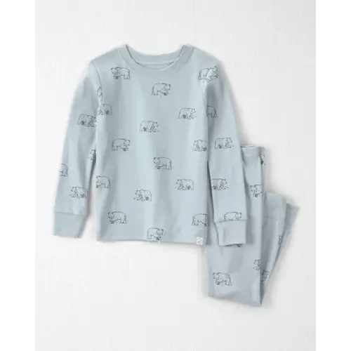 Toddler 2-Piece Organic Cotton Pajamas in Winter Bears - Little Planet | Carter's