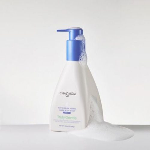 CHA&MOM Phyto Seline Baby Hydro Hair & Body Wash, 10.58oz