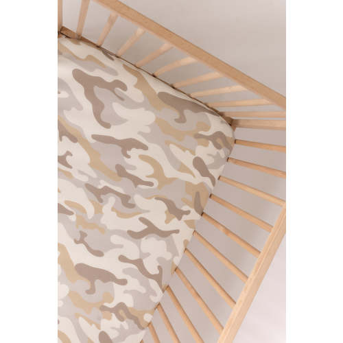 Bamboo Crib Sheet | Camo 2.0
