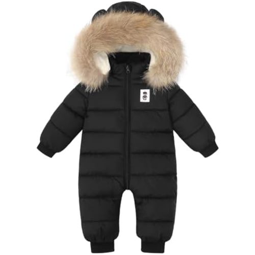 Newborn Baby Girls Winter Snowsuit Toddler Boys Snowsuits Coats