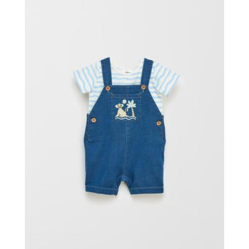 Disney Simba Baby Denim Shortfall 2 Piece Set