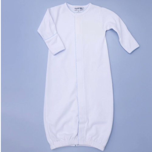 Magnolia Baby Boy Essentials White Converter with Blue Trim