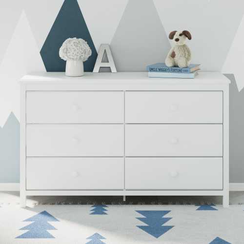 Storkcraft Alpine 6 Drawer Double Dresser | Ashley