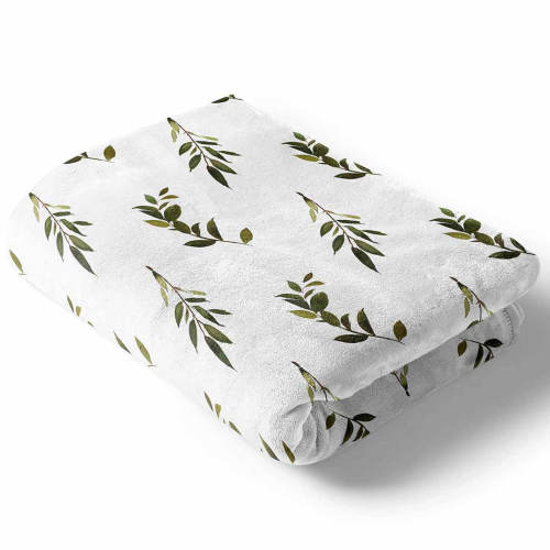 Olive Leaf Blanket