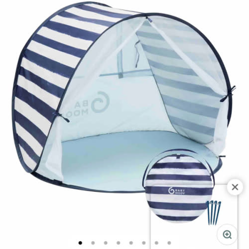 UPF 50+ Baby & Toddler Beach Tent – Anti-UV Sun Shade Shelter | Babymoov