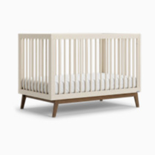 dadada Soho 3-in-1 Convertible Crib - Almond Milk/Walnut