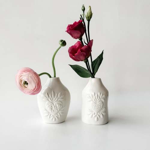 Ceramic Flower Bud Vases