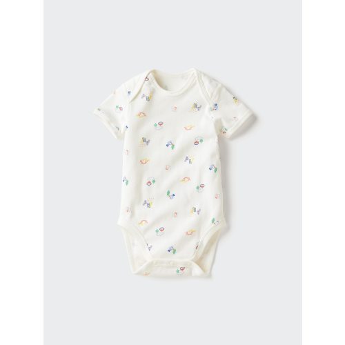 Baby Newborn Short Sleeve Bodysuit | UNIQLO AU