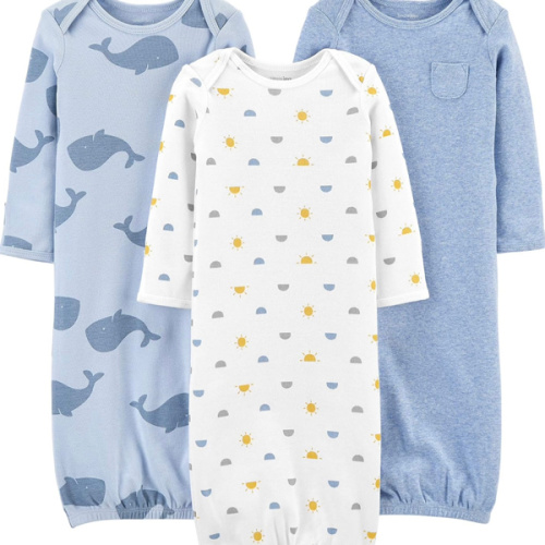 Simple Joys by Carter's Baby Boys 3-pack Cotton Sleeper Gown