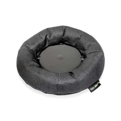 Bracketron NavMat Portable GPS Dash Pad Converts Windshield GPS Mount into Dashboard Mount Weighted Beanbag Friction Base 8 inch Base 3.5 inch Center
