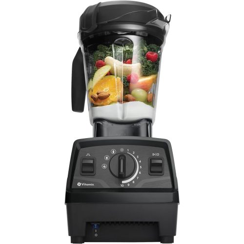 Vitamix Explorian Professional Grade Blender, 3 Presets: Smoothie, Frozen Dessert and Hot Soup, 64oz Pitcher, Black (Renewed Premium)