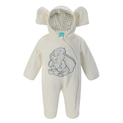 Disney Clothes Baby Boys Pram One-Piece Sleeper Featuring Mickey Mouse Design, Soft Hooded Cozy Outfit for Newborns & Infants, Sizes (0–9M)