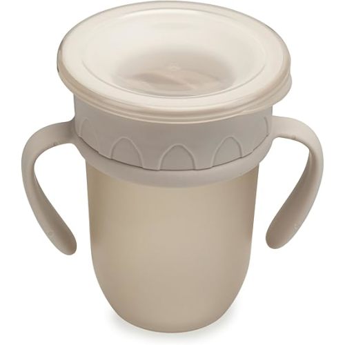 nouka All Around Cup | Leak Proof and Easy Grip | Removable Handles | Soft Sand