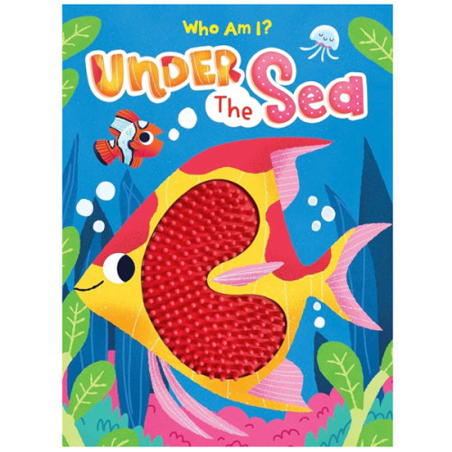 Under the Sea - Silicone Touch and Feel Board Book - Sensory Board Book (Touch & Feel Sensory Board Books for Baby & Toddler Time)