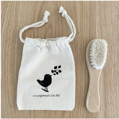 Goats Wool Baby Hairbrush