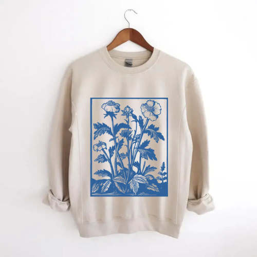 Pre-Sale Vintage Wildflower Nursing Sweatshirt