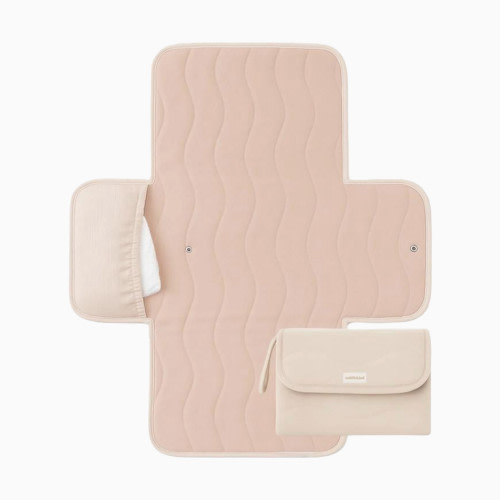 Toddlekind Mini Maven Portable Changing Mat - Blush
