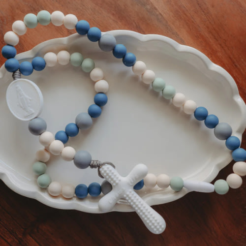 Baby Rosary Teether | Assisi | Chews Life