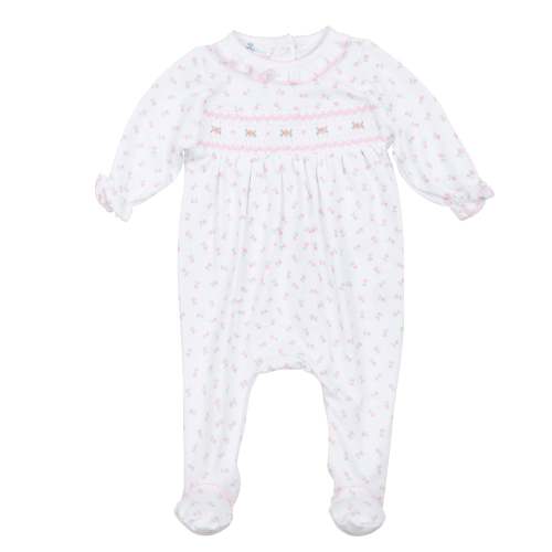 Juliette's Classics Smocked Footie