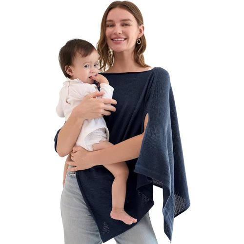 Momcozy Nursing Cover, Privacy Breastfeeding Cover with Soft Breathable