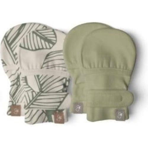 Goumi Stay On Baby Mitts, 0-3 M