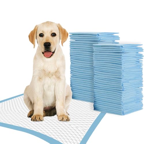 TBM Puppy Pads 100 Count - 23.6" x 23.6" - Super Absorbent Pee Pads for Dogs - Premium Leak-Proof - Pets Potty Training Essentials - Disposable Quick- Dry Pads for Puppies | Cats | Rabbits