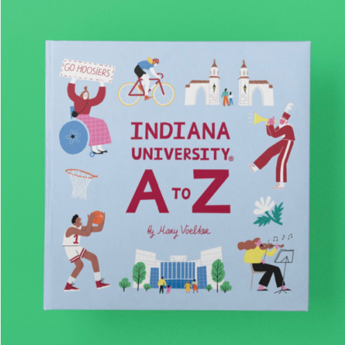 Indiana University A to Z Children's Book | IU Baby Gift | Collegiate ABCs