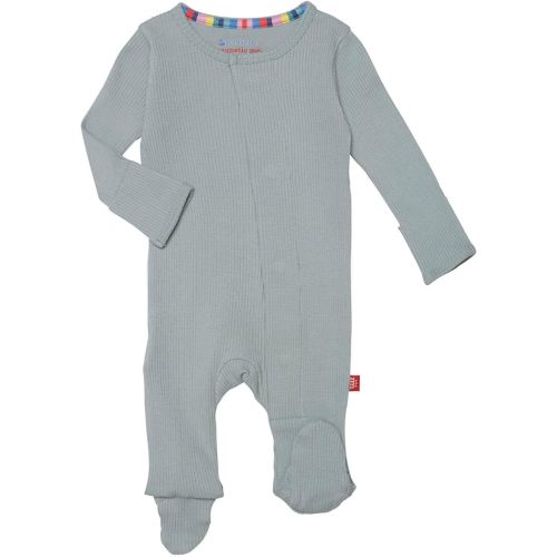 Magnetic Me Footie Pajamas Soft Modal Baby Sleepwear with Quick Magnetic Fastener | Boys and Girls Sleeper Preemie-24 Months