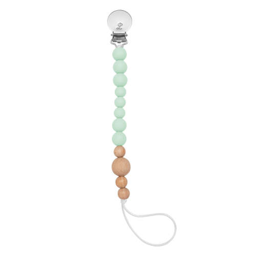 Pacifier Clip - Color Block - Mint
