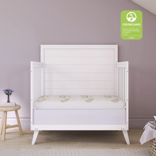 2-in-1 Breathable Two-Sided Portable/Mini Crib Coil Mattress